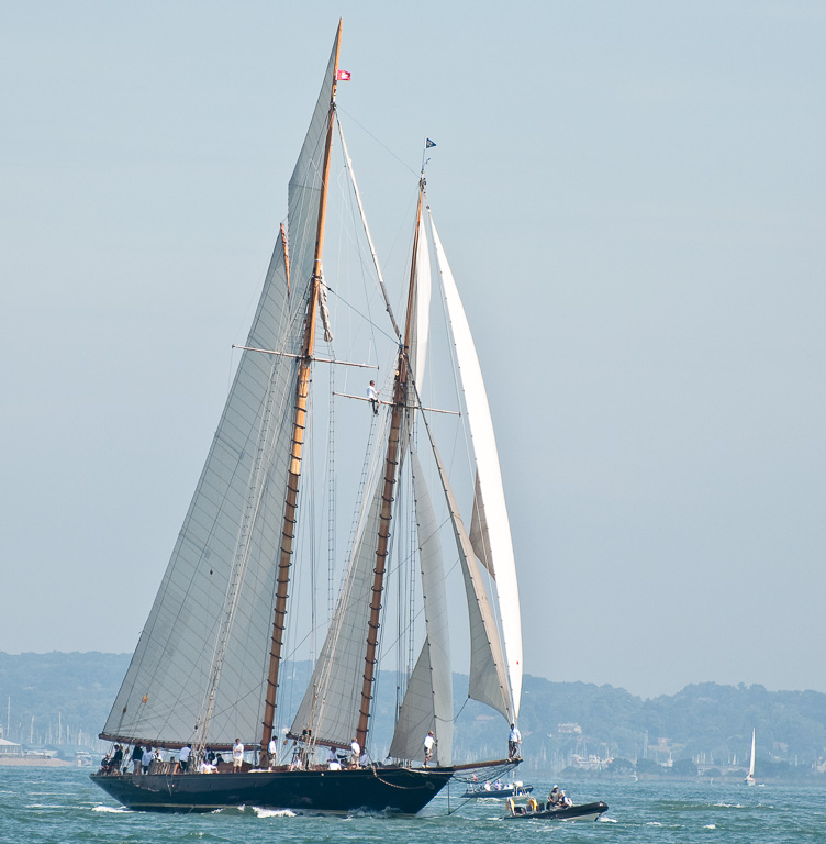 Klassieker bij Cowes