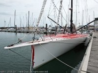 Zeiltocht 2011  Ander type "Round the World" raceboot