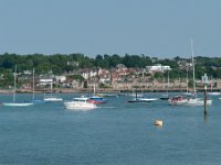 2013 Vakantie Nederland - Solent  Aan de overkant van de Medina ligt East Cowes : 2013, Cowes, Zeilen, vakantie