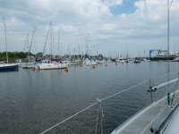 2013 Vakantie Nederland - Solent  Boten aan meerboeien in Lymington : 2013, Lymington, Zeilen, vakantie