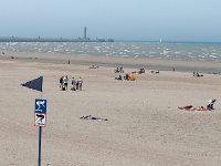 2013 Vakantie Solent - Duinkerken  Strand bij Duinkerken met harde wind : 2013, Duinkerken, Zeilen, vakantie