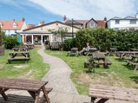 Zeilvakantie 2018  Typisch Engelse tuin bij een pub : Zeilen, vakantie