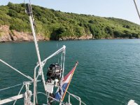Zeilvakantie 2018  Ankeren in een baai bij Plymouth : Zeilen, vakantie