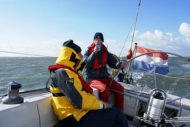 Terug het Slijkgat in