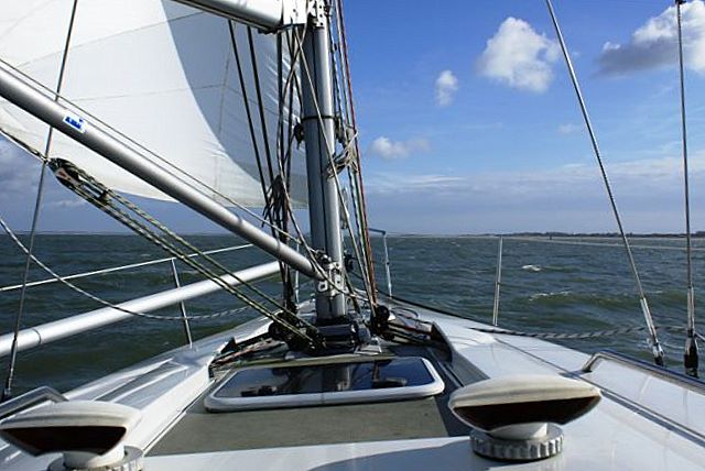 Heerlijk zeilen op Het Haringvliet